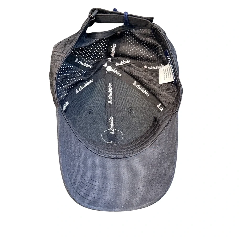 Chubbies The Cape Patch All Day Hat Mens OS Navy Blue Recycled‎ Polyester